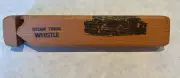 Steam Engine Train Imitation Wooden Whistle