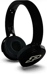 NCAA Purdue Boilermakers Wireless Bluetooth Headphones, Team Color