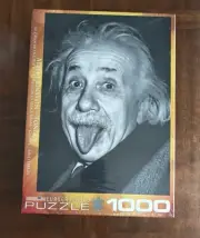 EUROGRAPHICS Albert Einstein Tongue 1000-Piece Puzzle *Sealed* Made In USA