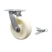 6 Inch Stainless Steel Nylon Swivel Caster with Ball Bearing and Swivel Lock SCC