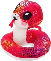 HONITANO Cute Snake Year Plush Stuffed Animal Toy Shoulder Snake Doll for Role Play for Halloween Masquerades and Chinese New Year Decorations