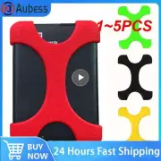 1~5PCS Hard Drive Disk Silicone Cover 2.5" Shockproof HDD Protector Case For Mob