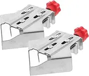 CHILDWEET Degree Right Angle Clamp Set of Woodworking Clamp for Frame Making Stainless Steel Single Handle