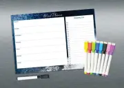 Simplify Meal Planning: Minimalist Magnetic Meal Planner + Shopping List!