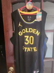 Stephen Curry Warriors '24-'25 Statement Edition NBA Swingman Jersey Size XL