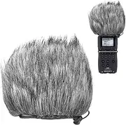 YOUSHARES Furry Outdoor Windscreen Muff, Pop Filter/Wind Cover Shield for Zoom H5, H6 Portable Recorder