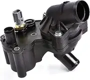 KAKO Thermostat Housing Kit Assembly for 2002-2010 Ford Explorer & Mercury Mountaineer V6 4.0L Engine Models 2L2Z8592AA, 2L2Z8592BA - Thermostat Housing Assembly by