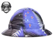 Custom Hydrographic Safety Hard Hat CARBON KIWI PRO CHOICE WIDE BRIM