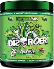 Faction Labs Disorder Pre-Workout 50 Serves Black Fire