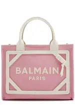 Balmain B-Army Small Canvas Tote - Pink ONE SIZE