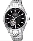Citizen Black Dial Automatic Mechanical Men's Watch NH9110-81E