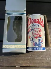 McDonald's *Speedee* Coast To Coast Cylinder AM Radio 30th Anniv. 1985.