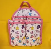 Sanrio Hello Kitty & Friends Character Allover Print Mini Backpack Organizer NEW