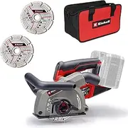 [Einhell] Professional PXC 36V Cordless Wall Chaser with Dust Extractor - 30mm Cutting Width, 30mm Max Cutting Depth - TP-MA 36/30 Li BL Wall Liner with 2 x Diamond Cutting Discs (Battery Not Included)