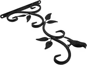 SUPVOX Metal Iron Hanging Basket Hanger Wall Planter Bracket Hook for Outdoor Garden Decor
