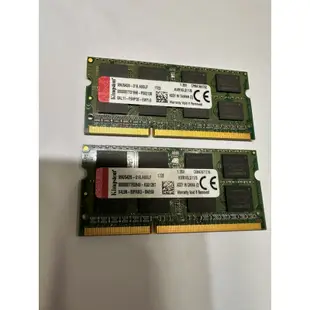 Kingston 8GB DDR3 1600筆記型記憶體(KVR16LS11/8)