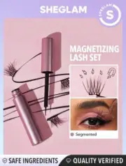 Sheglam Magnetizing Eyes Sexy Segmented Fake Eyelashes + Magnetic Eyeliner Kit