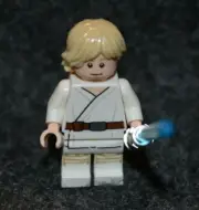 Luke Skywalker in White ~ Star Wars Lego Series ~ New MINT~