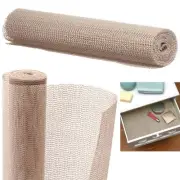 1 Tan Liner Foam Rubber Non Slip Grip Tool Box Drawer Shelf Mat Roll Lining Pad