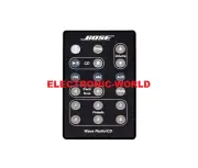 Bose Wave GENUINE OEM CD Black Remote & Battery FOR AWRC-1G & AWRC-1P