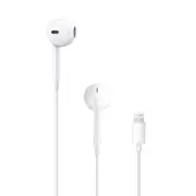 MFi Lightning White In-ear Stereo Earphones with Handsfree Microphone