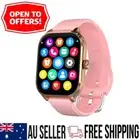 Smartwatch Fitness Tracker Smart Bluetooth Call Watch Heart iPhone Android PINK
