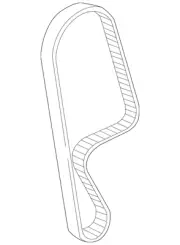 Genuine Honda Timing Belt 14400-PMM-A02
