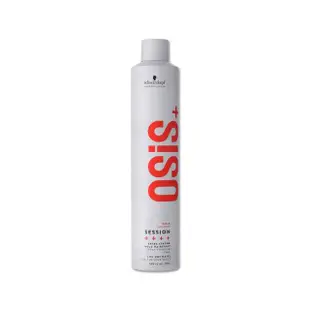 【德國施華蔻Schwarzkopf】OSiS+SESSION極致定型瞬乾持久美髮造型噴霧500ml/消光大灰罐(3號黑炫風沙龍噴劑)