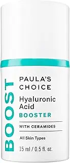 Paula's Choice BOOST Hyaluronic Acid Booster with Ceramides for Lightweight Deep Hydration, Concentrated Serum, 15 ml Bottle