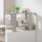 Sleek Design Book Cabinet Room Divider Wooden Bookshelf Unit Display Storage