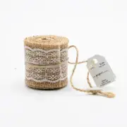 ribbon Burlap Lace for Outdoor Country rustic