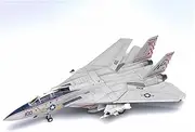 Replica 1:72 for Scale F-14A Tomcat Fighter VF-211 Pre-Build Military AircraftModel Collectors Edition for Adults Hobbyists Airplane Toy