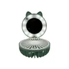 LED Animal Mini Fan with Mirror and Stand