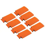 8pcs Can Cooler Sleeves Insulated Neoprene Slim Cans Bottles Covers Orange