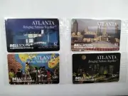 Atlanta Georgia Bringing Nations Together Phone Card Set Of 4 Bell South Unused