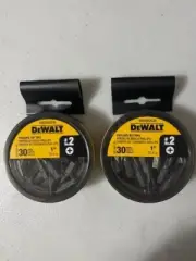 DEWALT DW2002C30 1" #2 30 Pack Screwdriver Bits New In Box (60) Bits Total 2 Pac