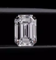 Loose 2 Ct Emerald Cut VVS1 Clarity Loose Lab Grown Diamond Certified Diamond