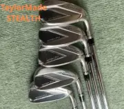 TaylorMade Stealth Iron Set of 5 6-9 PW KBS MAX MT85 Flex Stiff Men's with Shrin