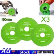3X Glass Cutting Disc Thin Saw Blade Wheel Ceramic Cutting for Angle Grinder AU