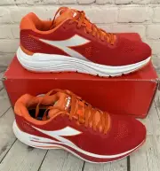 Diadora Mythos Blushield 7 Vortice Women's Running Shoes Fiery Red White US 10.5