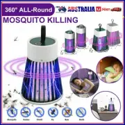 Electric Mosquito Killer Lamp Insect Catcher Fly Bug Zapper Trap LED UV MozzieGY