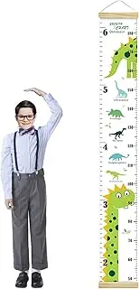 Height Chart for Kids - Removable Canvas Growth Chart,Boy Nursery Decor for Playroom Children Bedroom Girl Baby Tracking Height Milestones
