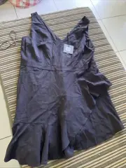 Cooper St Twilight Tear Mini Dress Black 22 Freepost F9