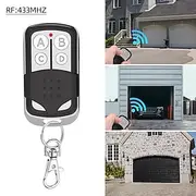 Universal 433MHz Garage Door Remote Duplicator, 4-Button Gate Remote Cloning Transmitter Control
