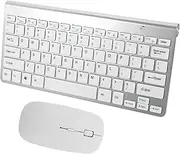OKUMEYR 1Set Wireless Keyboard Mouse Quiet Design for PC and Laptop Compact and Stylish Computer Accessory for Everyday Use and Travel