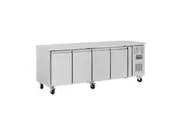 Polar U-Series Four Door Counter Fridge 449Ltr