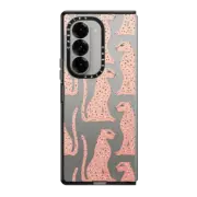 Galaxy Z Fold6 Impact Case Pink Cheetahs