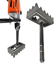 Outlet Cutter, Electrical Box Hole Punch Tool, Multi Purpose Precision, Socket Slot Punch, Ergonomic Steel Saw for Mortising Sheetrock Woodworking Plasterboard 230g