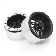 2pcs/set Wheel Rims fit for Trx-4 SCX10 90046 D90 RR10 1/10 RC Crawler Car