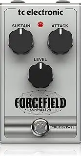 TC Electronic FORCEFIELD COMPRESSOR Classic Compressor/Limiter Pedal with Endless Sustain